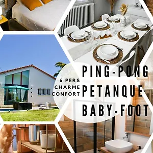 Hébergement de vacances Maison Cosy : Petanque, Baby-foot & Ping-pong !, Labarthe-sur-Leze